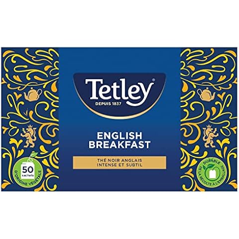 Thé Noir English Breakfast Tetley Cover