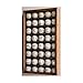 40 Baseball Ball Display Case Cabinet Holder Wall Rack w/98% UV Protection Lockable, Black