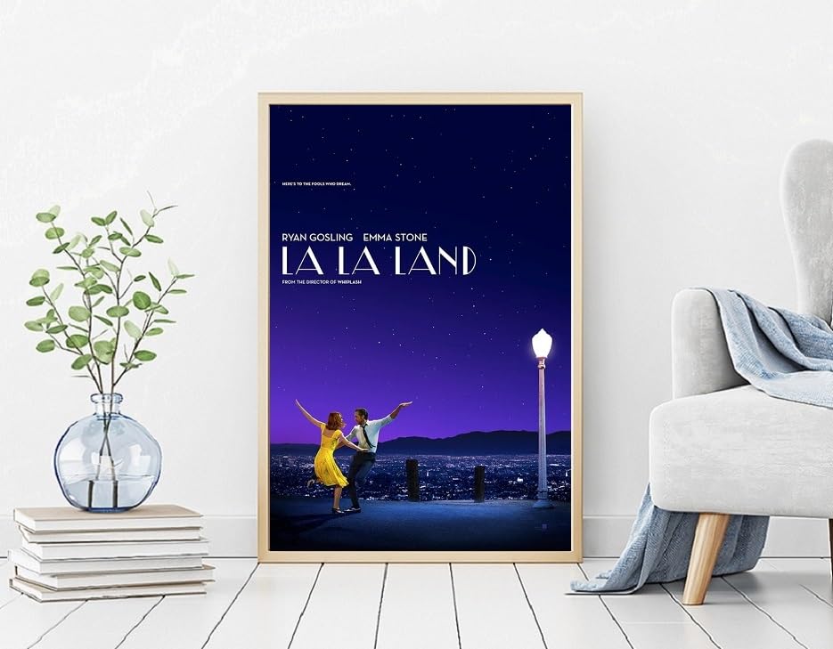 Amazon.co.jp: 映画ポスター ララランド LaLaLand デミアンチャ