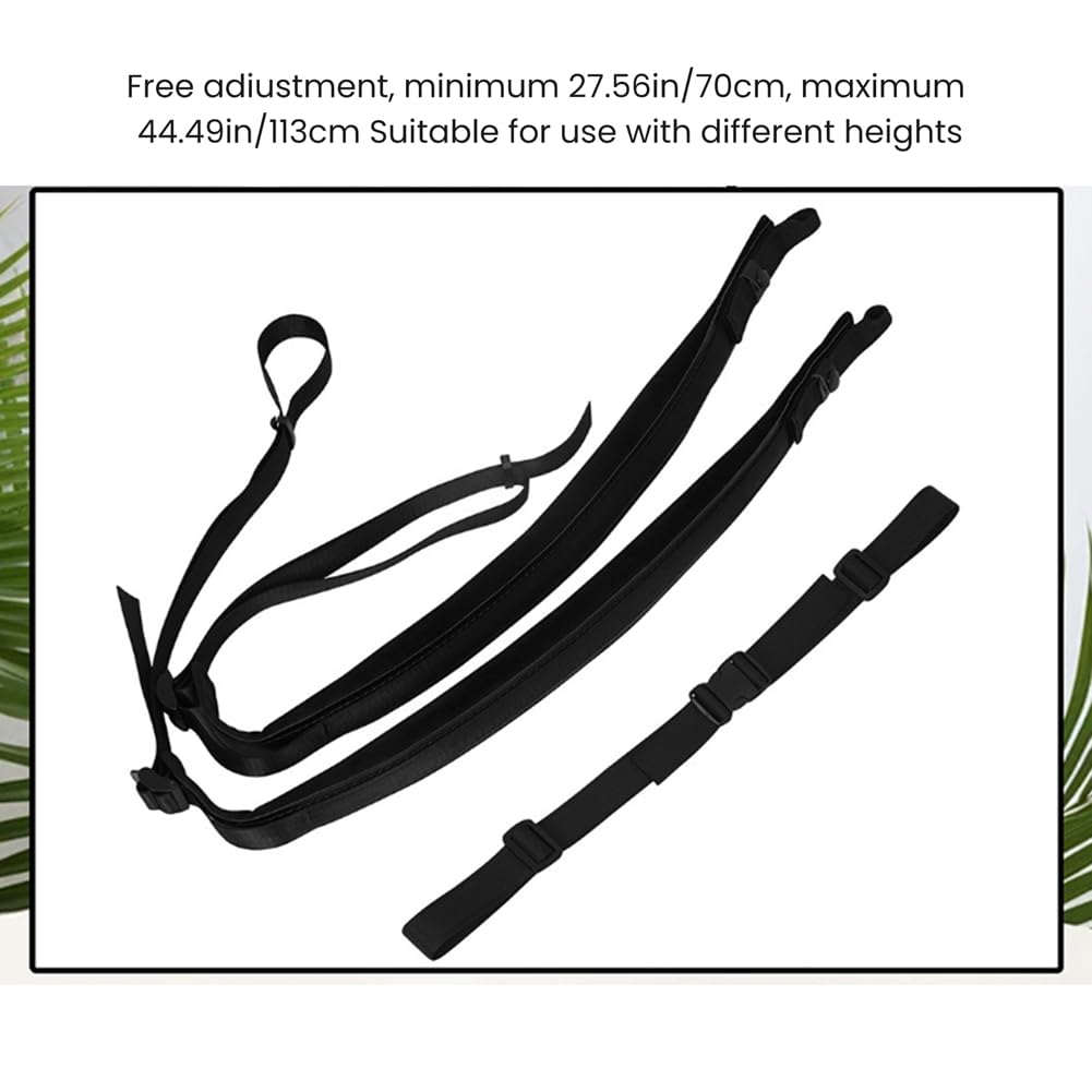 Bloepum Accordion Straps 96-120 Bass Wide Thickened Velvet Adjustable Universal Straps