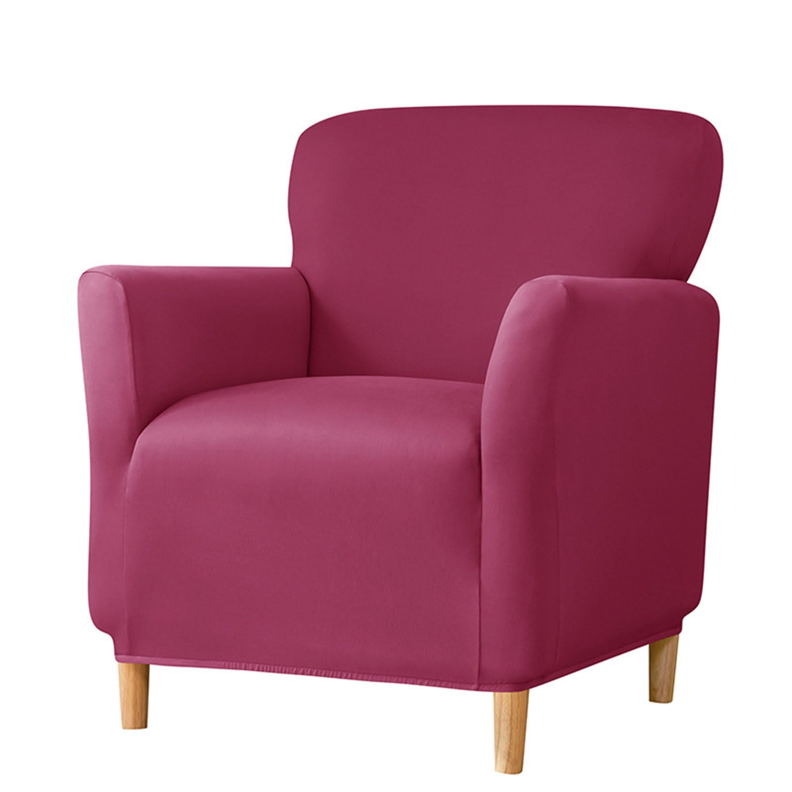 Beimus Luxurious Single Seats Sofa Slipcover Milk Silk Fabric, Sofa Couch Covers for Living Room or Bedroom Single Armchair Slipcover