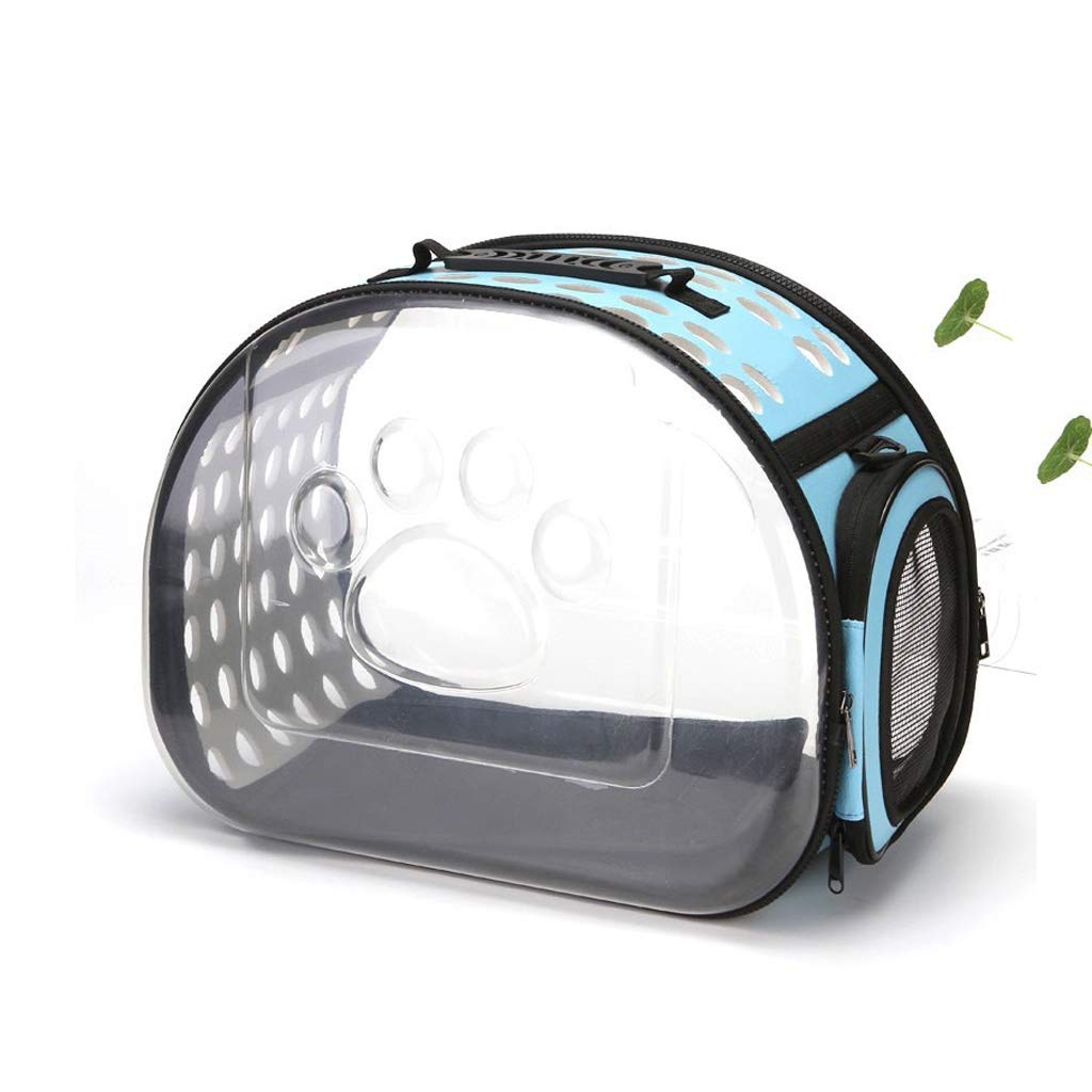 Mochila para gatos transparente tamaño grande tipo jaula de viaje para mascotas