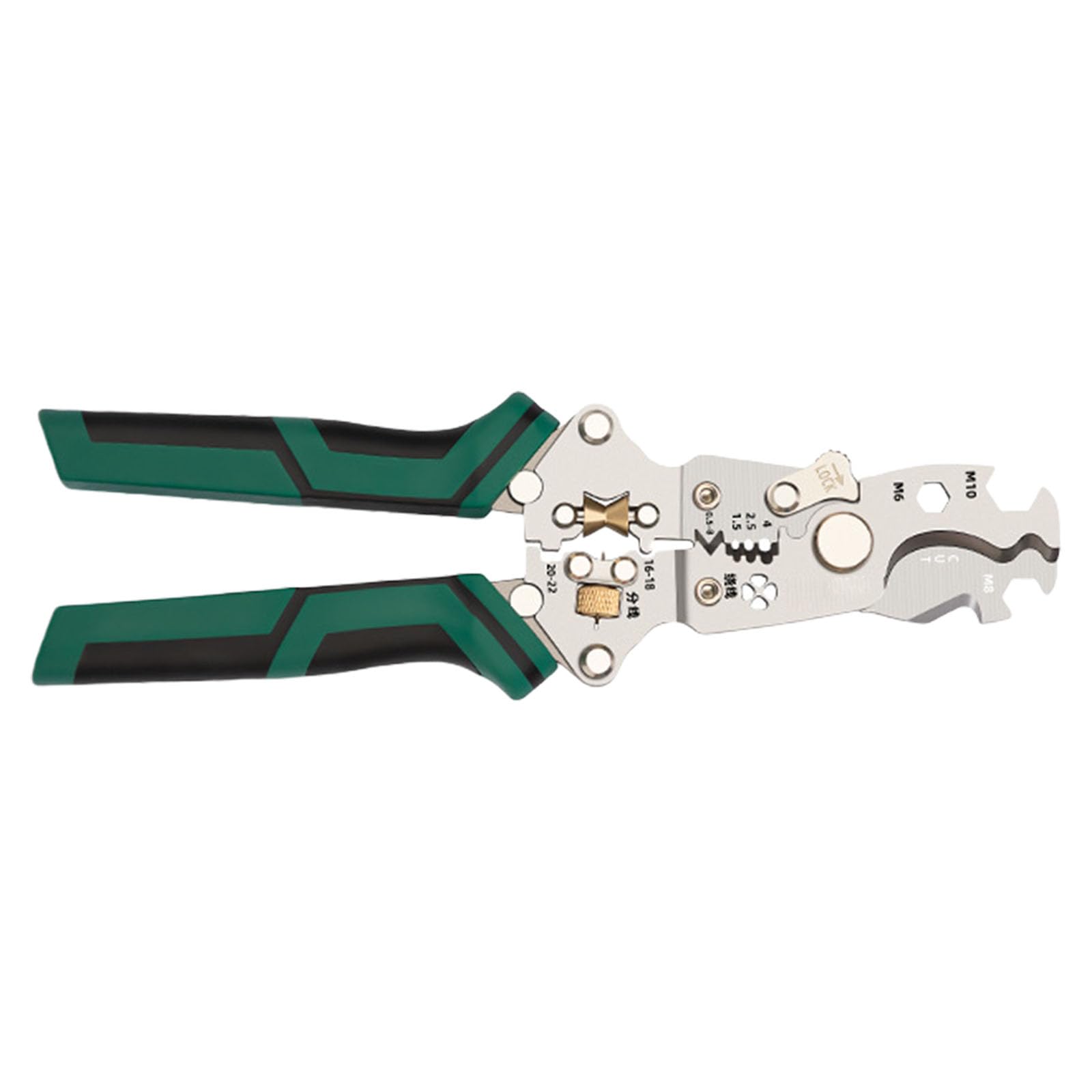 Kalttoy Wire Processing Tool Ergonomic Multipurpose Wire Strippers For Electricians Internet Engineers & Hobbyists Cable Cutter