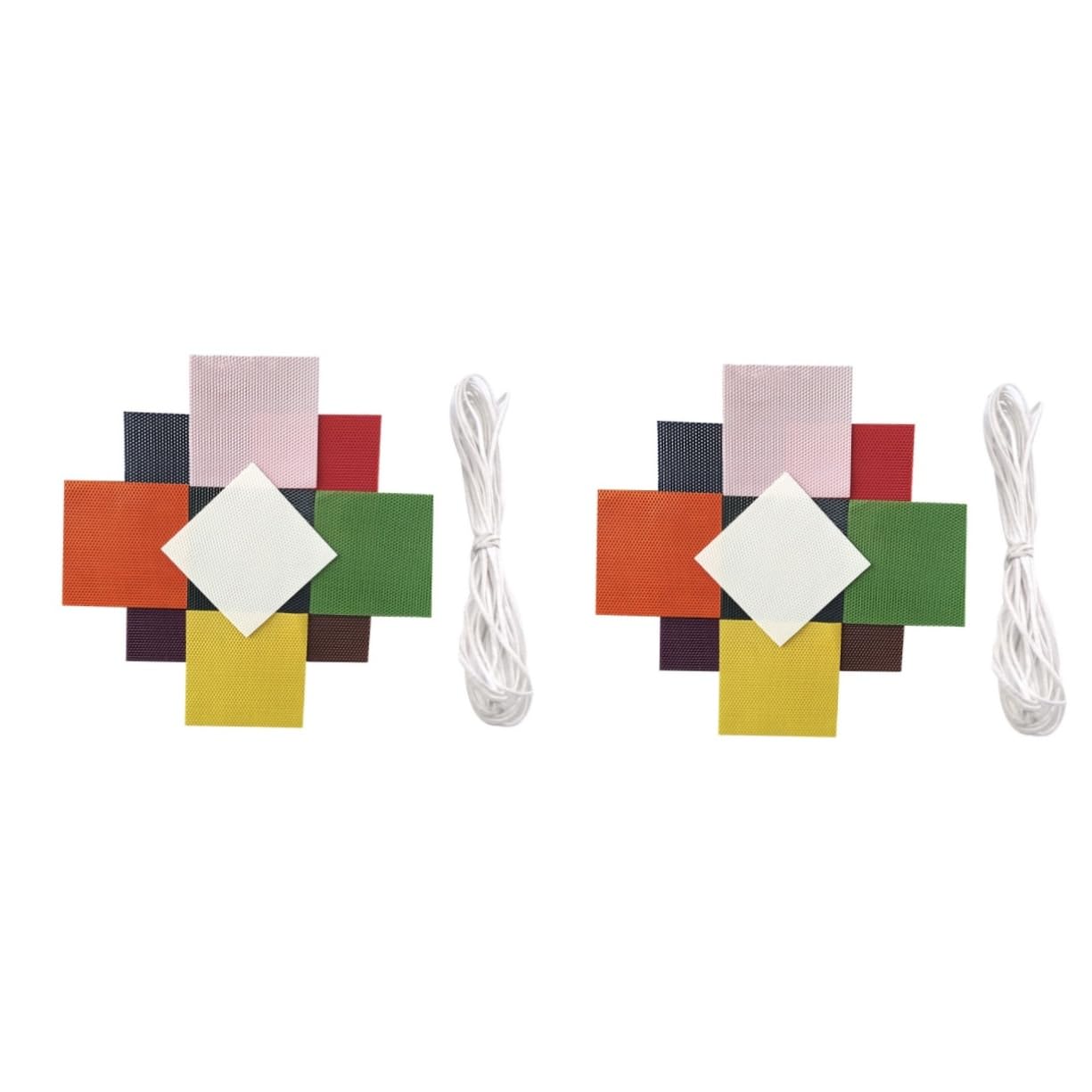 STOBOK 20 Pcs Beeswax Candles Bees Foundation Wax for Candle Carnival Candle Buzzywaxx Coffin Silicone Mold Wax Film Beekeeping Tools Beekeeping Raising Tools Raw Material Set Cylindrical