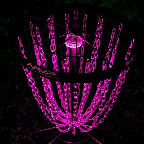 Image of MVP Disc Sports Lunar Module LED Disc Golf Basket Light
