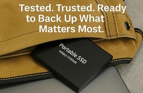 2TB External Hard Drive – High-Speed Portable SSD with USB 3.0 & Type-C | Large-Capacity, Durable Storage for PC, Laptop & Backup - Image 6