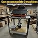 SENMIY Upgraded Flip Top Tool Table, Tool Flip Table Height Adjustable from 30