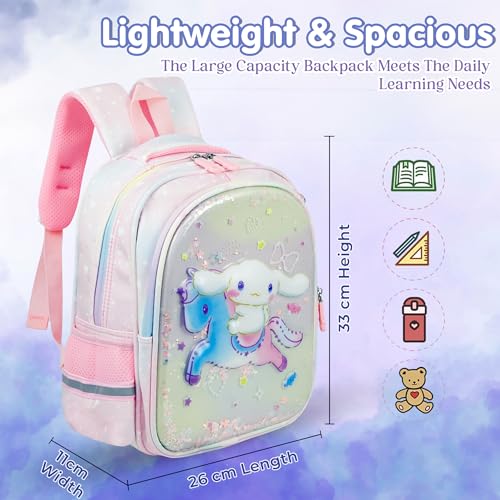 Image of Storite School Bag for Kids | Stylish Durable Water-Resistant School Backpack | Shoulder Backpack for Girls, Boys | Great for Birthday Gifts