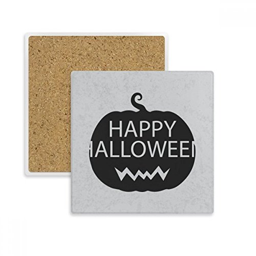 Cadeau Halloween dessous de verre citrouille multicolor original - 2