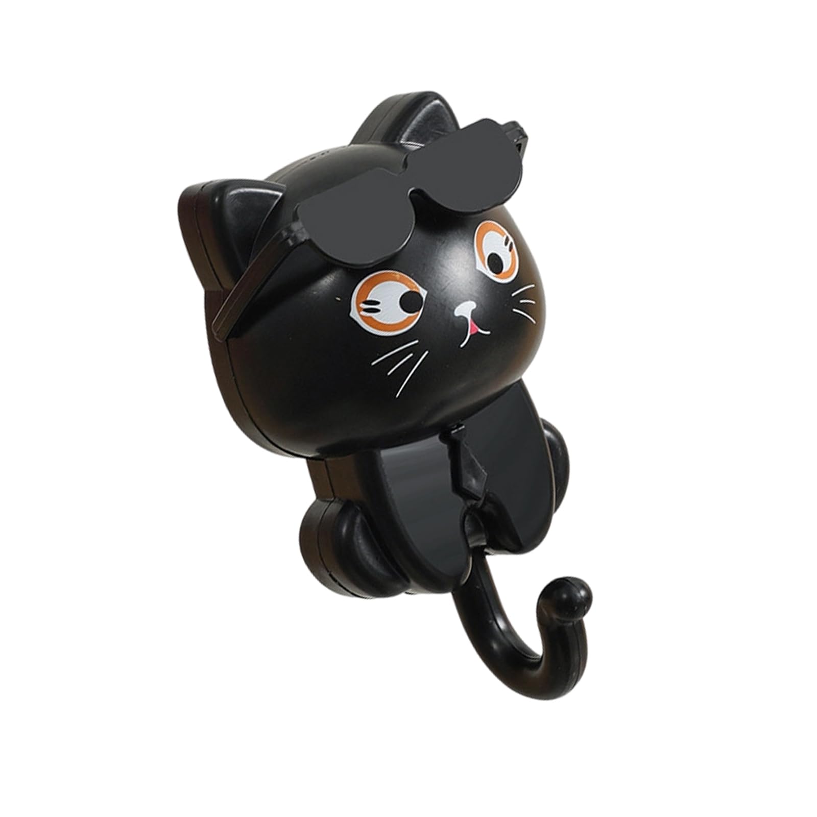 alloneslife Cats Themed Mounting Hook for Arranging Keys and Accessories Storage Rack for Entryway Kitchen Lovely Puss Hook