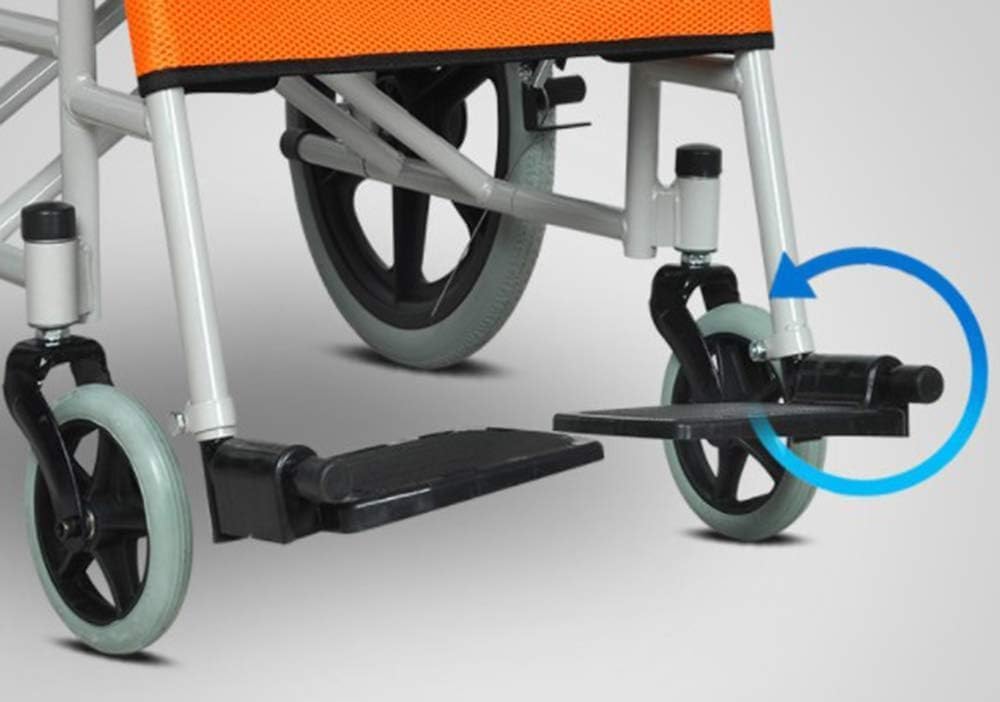 Zurcheel 介助用車椅子 旅行用 軽量 車椅子 介助型 折りたたみ式車椅子