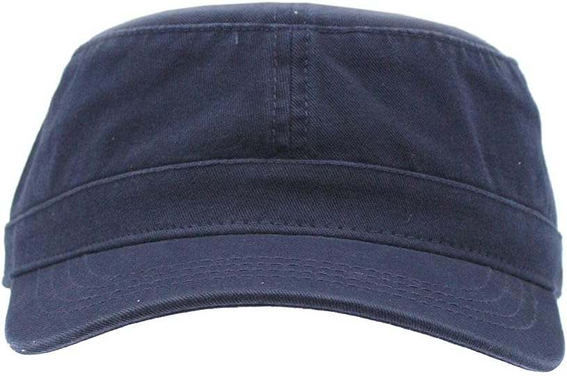 The Vintage Year Washed Cadet Cotton Twill Adjustable Military Radar Caps - Image 2