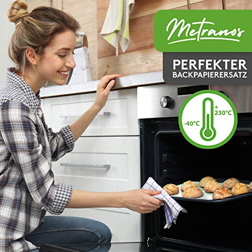 Silikon-Backmatte Metranos 70×50 cm Profi-Backunterlage für den Einsatz