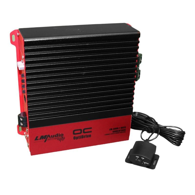 Image of Luna Morena LM-4000.1BASSATT Bass Car Audio Amplifier 4000 Watt 1 Channel Subwoofer Amp 1 Ohm with Dial Adjust Bass Boost Subsonic Filter