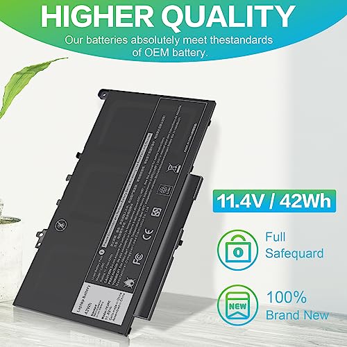 Image of ASUNCELL 7CJRC Laptop Battery for Dell Latitude 7470 7270 E7470 E7270 Battery 7CJRC KNM09 0KNM09 21X15 021X15 TX283 0TX283