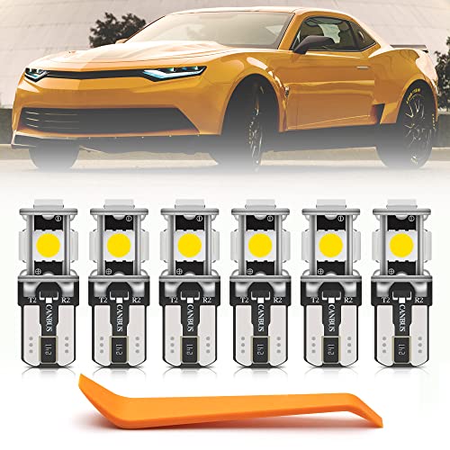 Kit 6 luces LED interiores para Chevy Camaro 2010-2015 miniatura 1