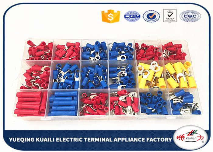 520pcs Assorted Insulated Crimp Terminals Electrical Wire Connector Spade Set Connector terminals