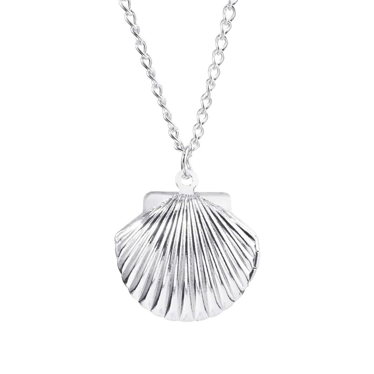 New 2025 Unique Fashion Women Sea Shell Pendant Necklace Statement Unisexs Fine Jewelry Anniversary Birthday Party Perfect for Gift Fashion Accessories Creative Gift