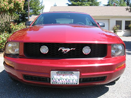 10,000K LED Grill Fog Driving Lights for 2005-2019 Ford Mustang