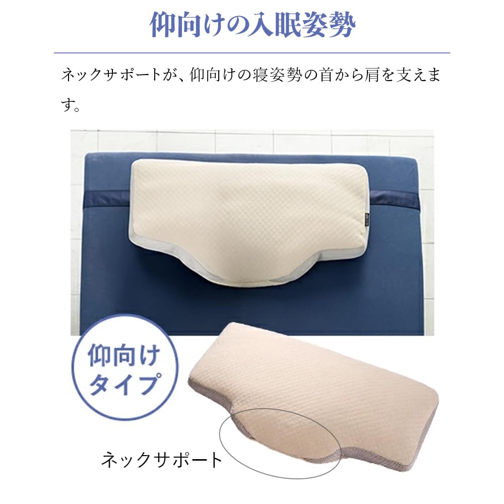 Amazon｜パラマウントベッド 枕 PILLOW 仰向けタイプ RE-ZC061 快眠