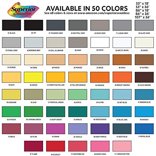 Superior Seamless Photography Background Paper, #17 Carnation Pink (53 inches Wide x 18 feet Long)