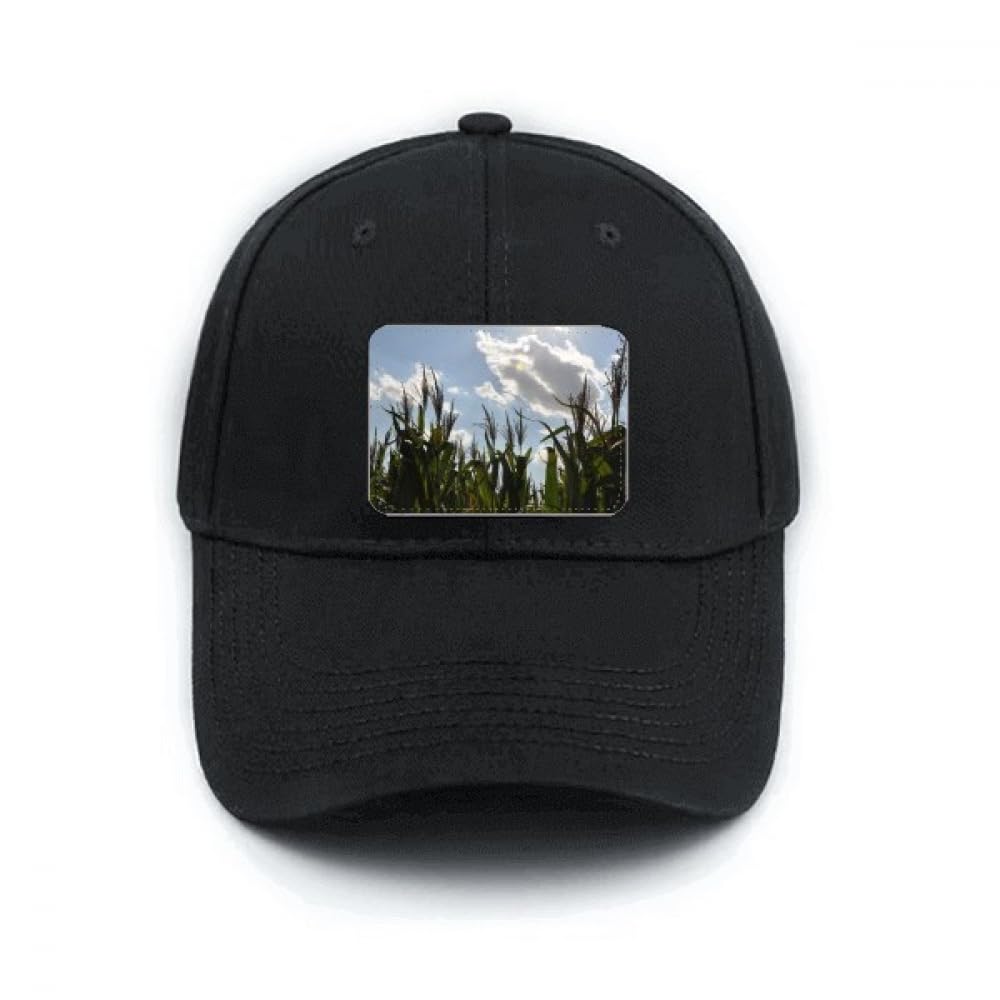 Casquette de baseball réglable noir contre le soleil style art deco - 4