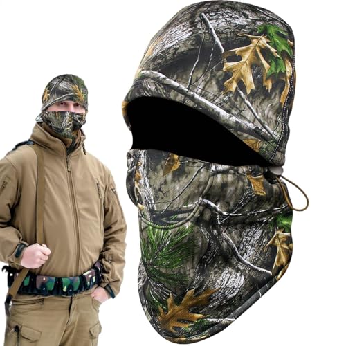 Pzuryhg Camouflage Headwear Masque, Outdoor Windproof Hood, Cold Weather Masque, Hunting Windproof Masque, Hiking Face Cover, Full Face Hood, Outdoor Camouflage Masques, Lightweight Hunting Gear - Image 8