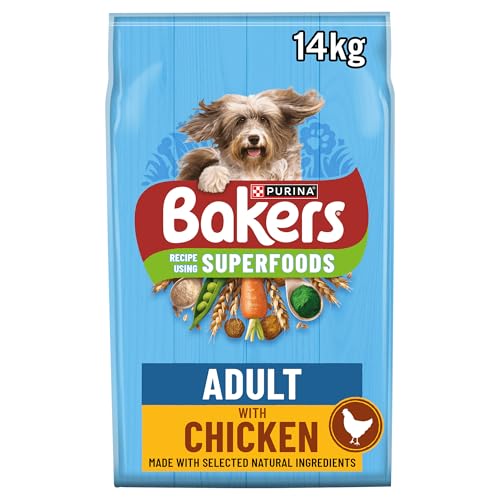 BAKERS Superfoods Adult Dry Dog Food Chicken with Vegetables 14kg Pack