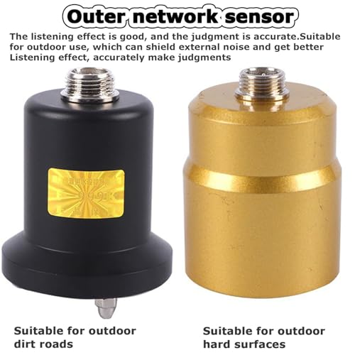 Detector de vazamento de água subterrânea, sensor de geofone elétrico para vazamento de água interno