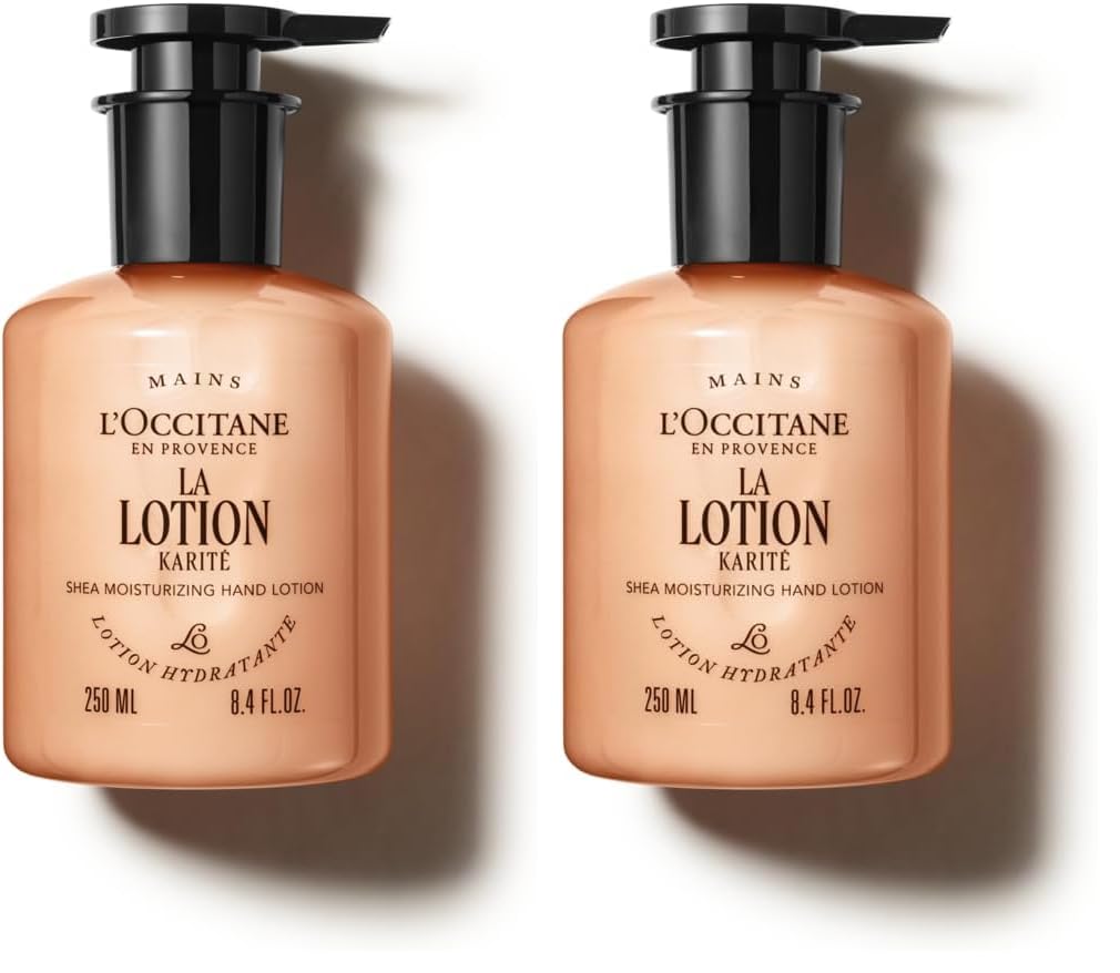 L'Occitane Extra-Gentle Lotion: Moisturizing | Comfort Skin | Fast-Absorbing Lotion | With 5% Organic Shea Butter | Fresh Scent | Vegan (Pack of 2)-image-5
