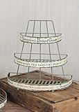 Vintage Wire Baking Rack Stand Industrial Thompson's Baked Goods Rack (Large)