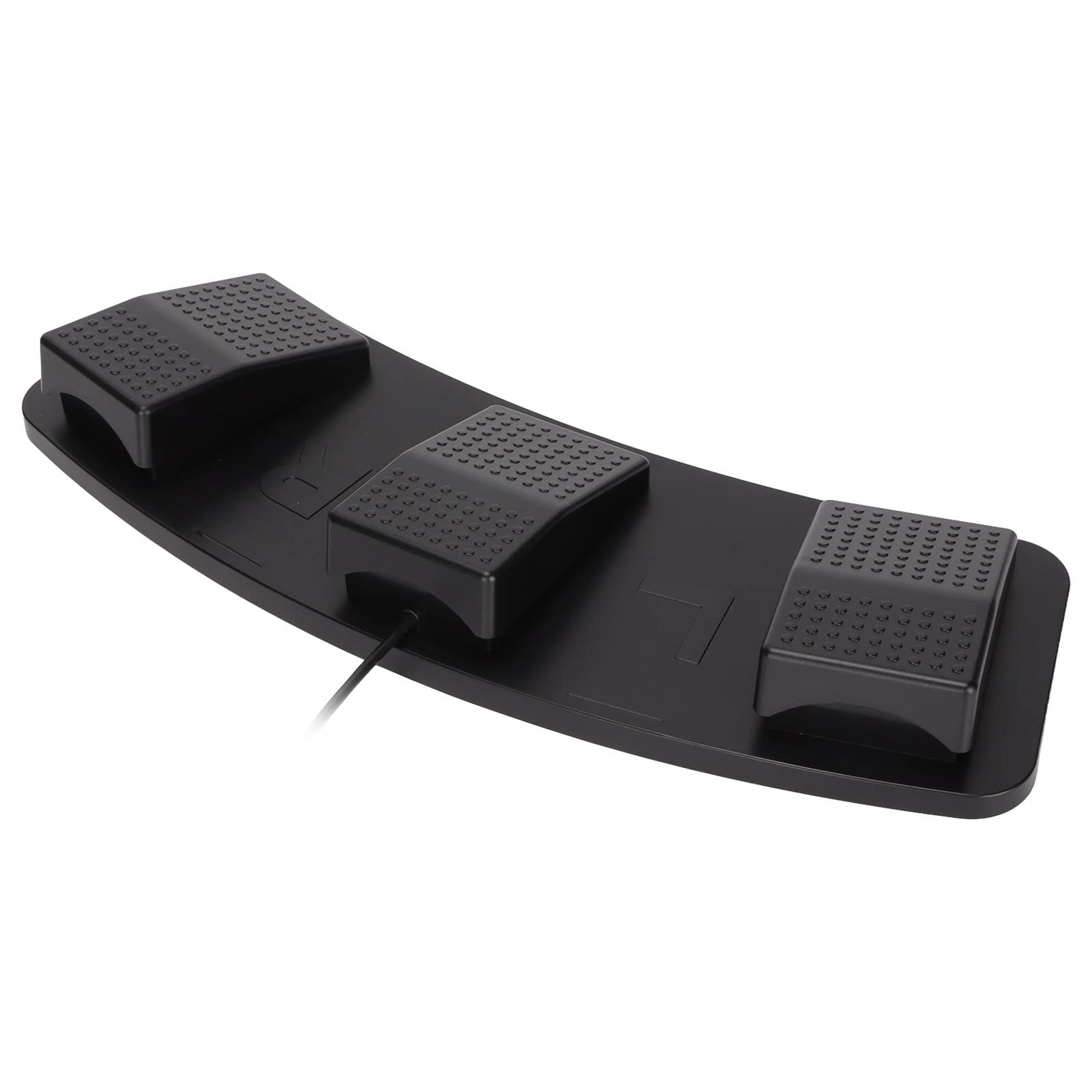 ASHATA USB-Fußpedal, USB-Dreifach-Fußschalterpedal, Multifunktionales, Ergonomisches Dreifach-Fußschalterpedal Zum Spielen von Spielen, Werkstests, PC-Gaming-Pedal(