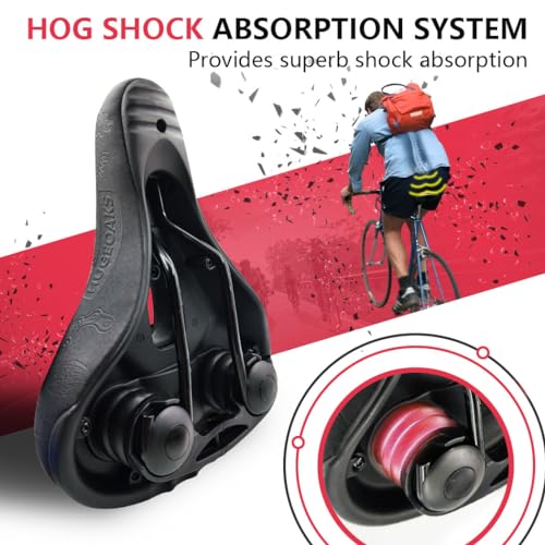 Bike Seats for Men and Women, Comfortable Bicycle Seat, Bike Saddle, Bike Seats for Mountain Bike, Road Bike, Exercise Bike, DH, BMX