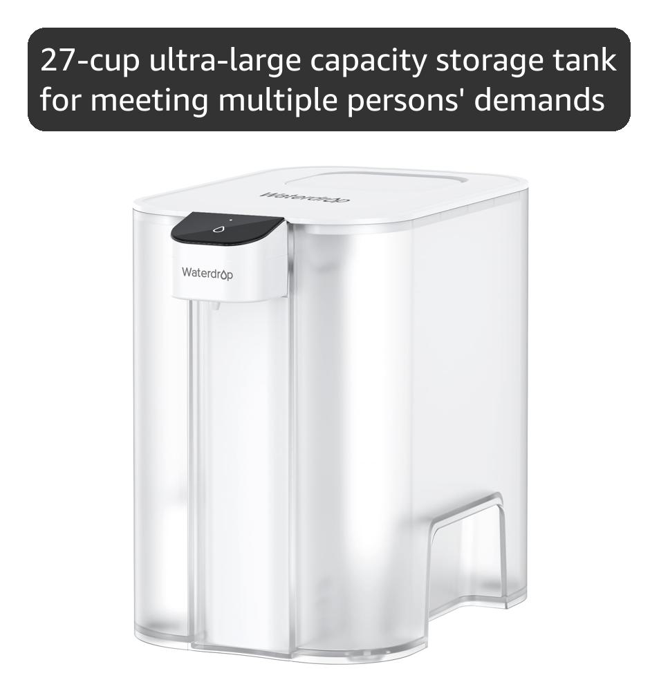 Waterdrop ED04W-L Mega Electric Water Filter Dispenser, Large 27