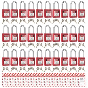 Auhui A-Tagout Locks Safety Padlocks 30-Pack