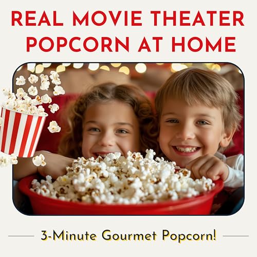 Original Whirley Pop Popcorn Machine – 3-Minute Stovetop Popcorn Maker, Home Movie Night, Movie Snacks, Game Night Snacks – Wabash Valley Farms – Stainless Steel Pot With Metal Gears – (Copper) - Image 2