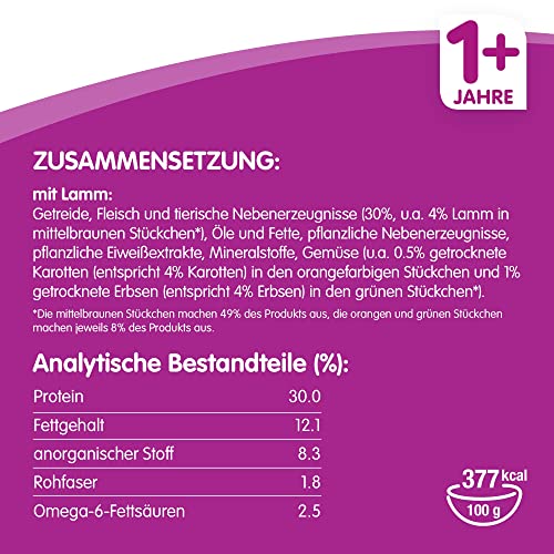 Whiskas Adult 1+ droogvoer lam, 5x800g (5 pakjes) - droog kattenvoer voor volwassen katten - verschillende productverpakkingen beschikbaar - Afbeelding 5