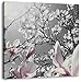 Produktbild Pixxprint schöne Magnolie Blüten als Leinwandbild | Größe: 70x70 cm | Wandbild | Kunstdruck | fertig bespannt