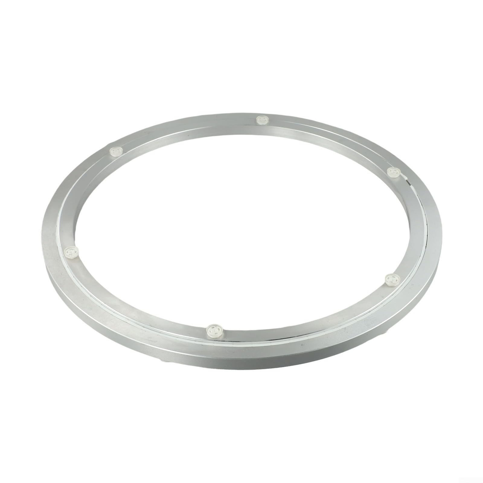 Lazy Susan Plateau tournant avec roulements lisses 30,5 cm Idéal pour la décoration de gâteaux et le stockage des épices Rotation sans effort Durable pour l'organisation de la cuisine