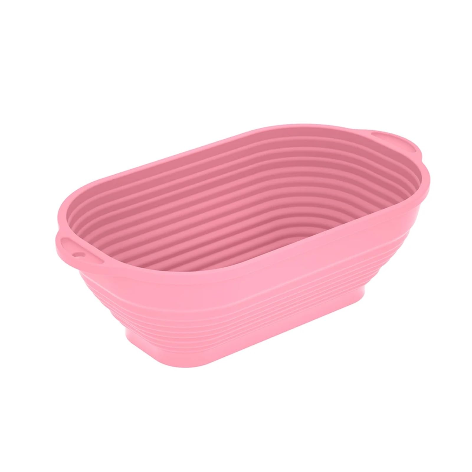 bread proofing basket, Baking Dessert Dough Collapsible Storage Fermentation For Bread(Pink,Rectangle)