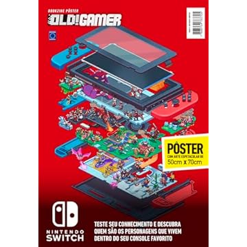 Capa do livro SWITCH EXPLOSÃO - Superpôster OLD!Gamer