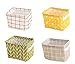 Kamuavni Fabic Storage Basket Baby Nursery Basket Bathroom Waterproof Basket College Dorm Basket 7.9