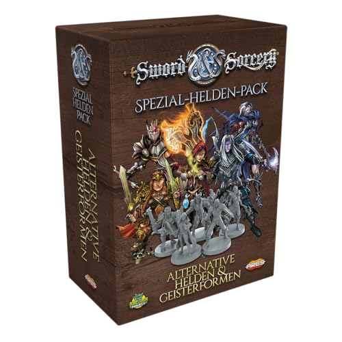 Ares Games, Sword & Sorcery: Die Alten Chroniken – Alternative Helden & Geisterformen, Spezial-Helden-Erweiterung, Expertenspiel, 1-5 Spieler, Ab 13+ Jahren, 30-150 Minuten, Deutsch