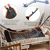 MDSTOP Universal Full Body Patient Lift Sling, Transfer Sling for Elderly & Disabled with Padded, Patient Aid Lift Medical Sling for Shower Bath, Transfer, Positioning and Lifting (Black)