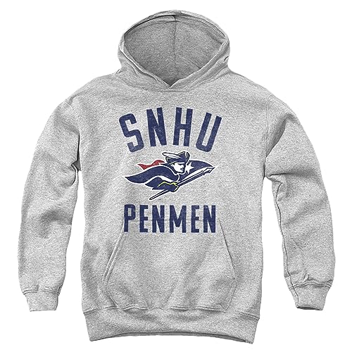 LOGOVISION Southern New Hampshire University Official Penmen Logo Youth Kids Boy/Girls Pull-Over Hoodie