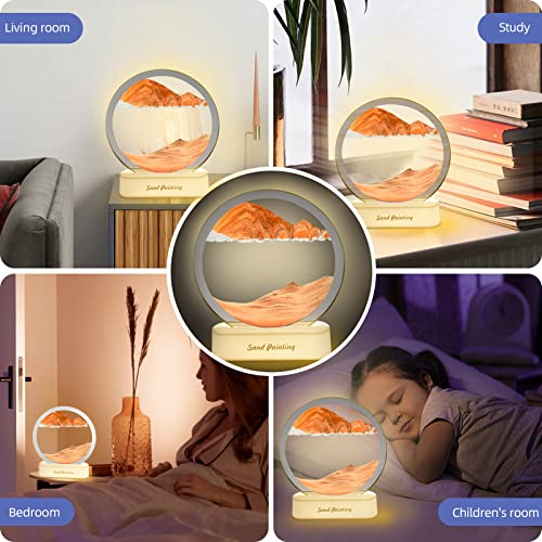 Pittura di Sabbia Che Scorre, Immagine di Sabbia