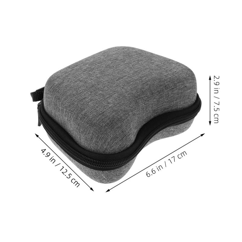 DIYEAH Hard Shell Travel Case Storage Bag for Game Controllers Portable Carrying Organizer 2-Pack Protective Controller Travel Case
