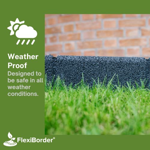 FlexiBorder Lawn Edging - 5 x GREEN Spare Garden Pegs and 2 x Connector Set - Garden Edging Border Replacement Pins for FlexiBorder - Image 4