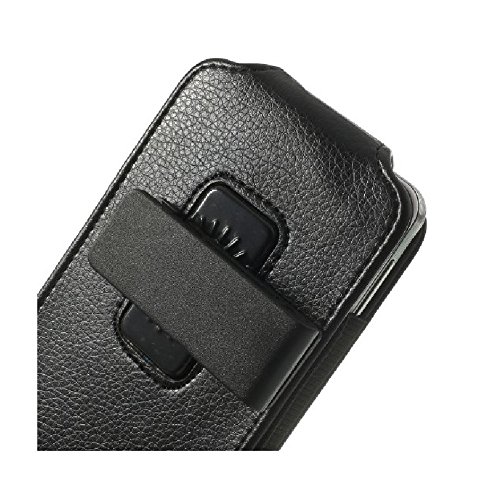 Housse cuir Philips Xenium W3500 avec clip ceinture rotatif 360 - 5