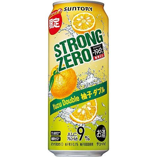 サントリー-196℃ ストロングゼロ 柚子ダブル [ チューハイ 500ml×24本 ]